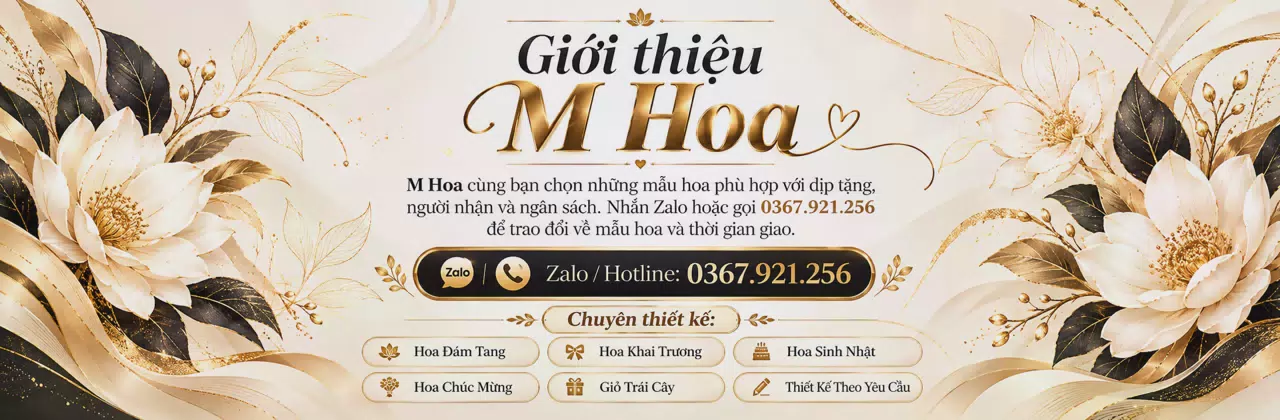 Ảnh bìa Shop hoa tươi Phường Trung An Đồng Tháp - Trao hoa đẹp, gửi điều thân thương